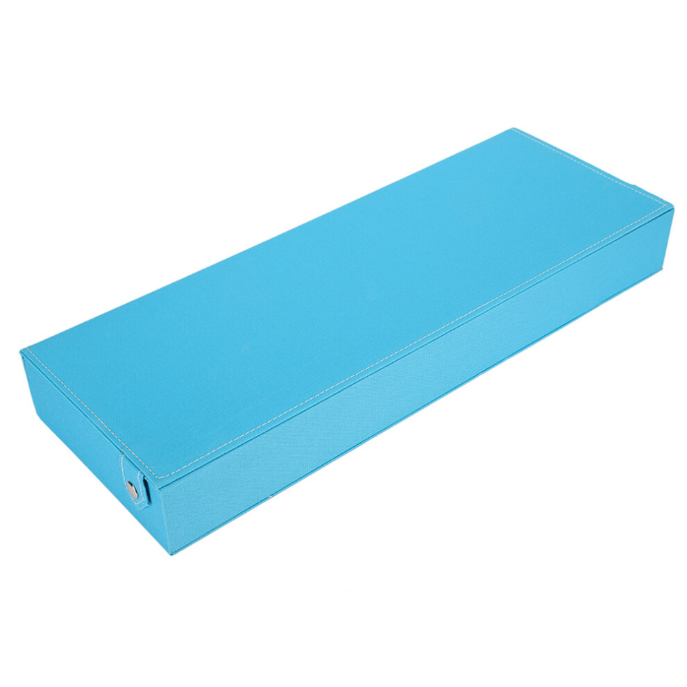 8Grids Multi Sunglasses Case Organizer Blue, 8-Frame Eyewear Storage Box