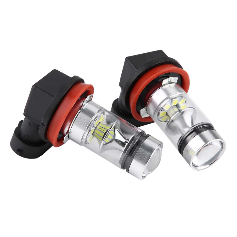 6000K 100W Led Headlight Bulb Set H8 H9 H11 Super For Car Fog & Driving White