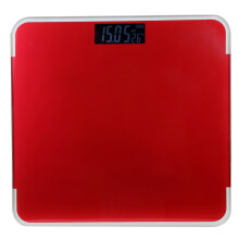 Modell: Körperfettwaage 0,2-180kg 25x26x2,5cm Rot