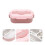 Boîte Repas Isolante Rose Réutilisable 2