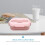 Boîte Repas Isolante Rose Réutilisable 11