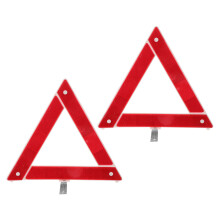 Unidades Triángulo Reflectante Plegable Rojo Advertencia Vehicular