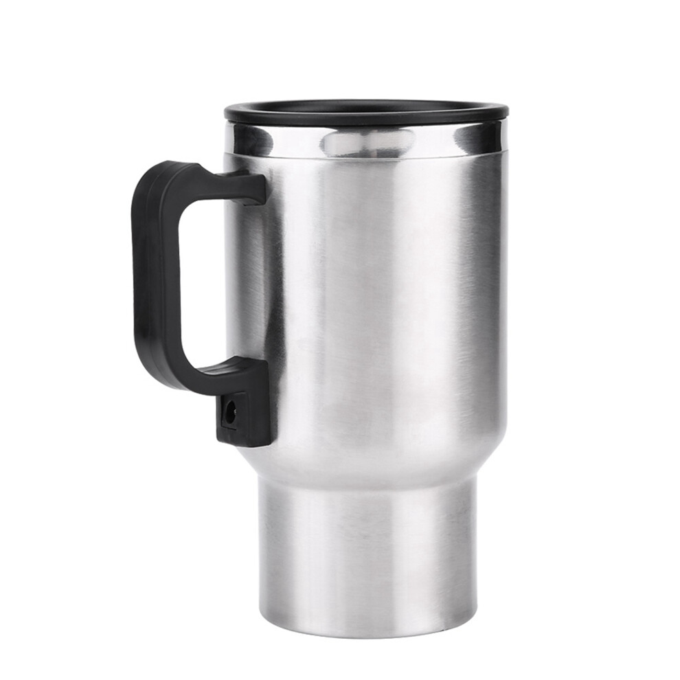 12V 450Ml In-Car Electric Heating Travel Mug Stainless Steel Insulated Kettle 4001363204698
