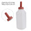 2L Calf Feeding Bottle with Rubber Nipple Thickened Plastic Design 4