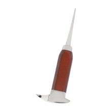 Ice Pick 6.7" Stainless Steel & Wood Handle for Kitchen Bar Tool