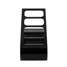 Black Desktop Plastic Storage Rack for Phone VCR DVD TV Remote 10.6 in
