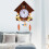 Kuckucksuhr Baumhaus 42 cm Kunststoff Farbe 7