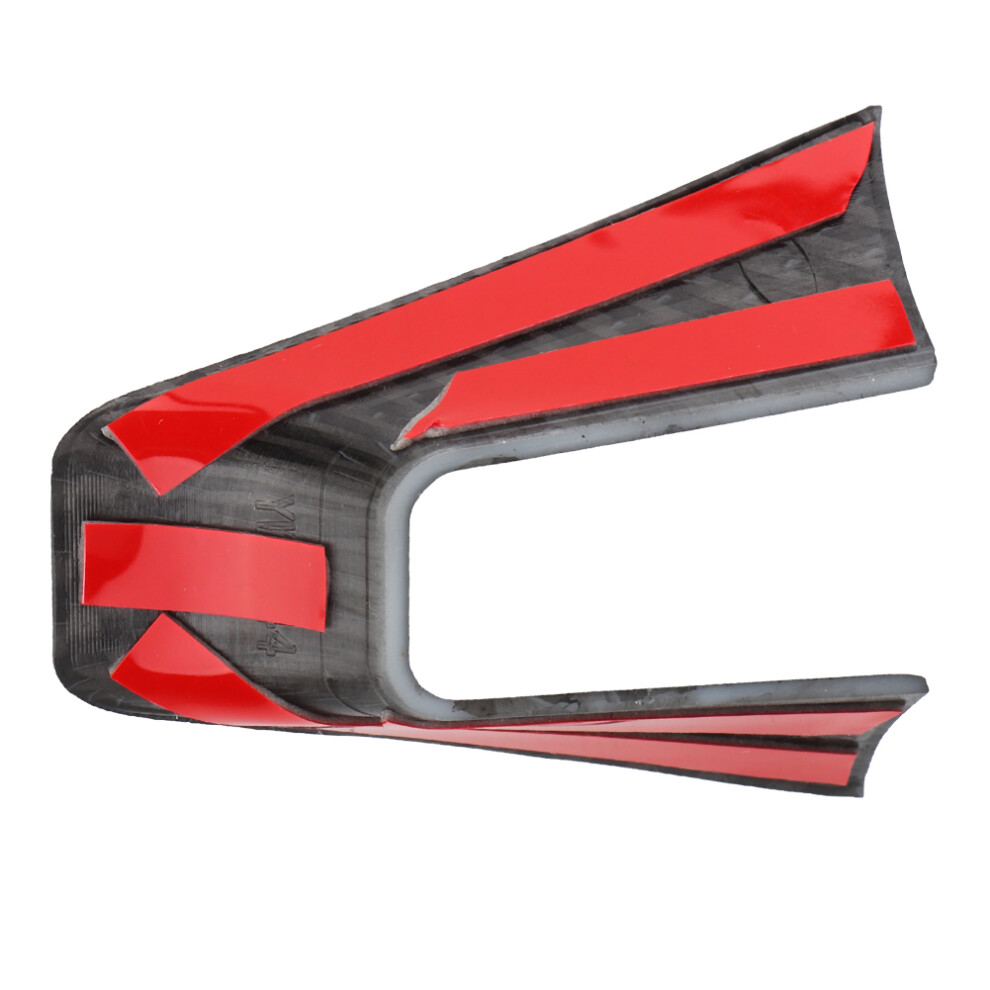 Carbon Fiber Style Steering Wheel Trim For Giulia 17-19 Durable Abs 8441363206142
