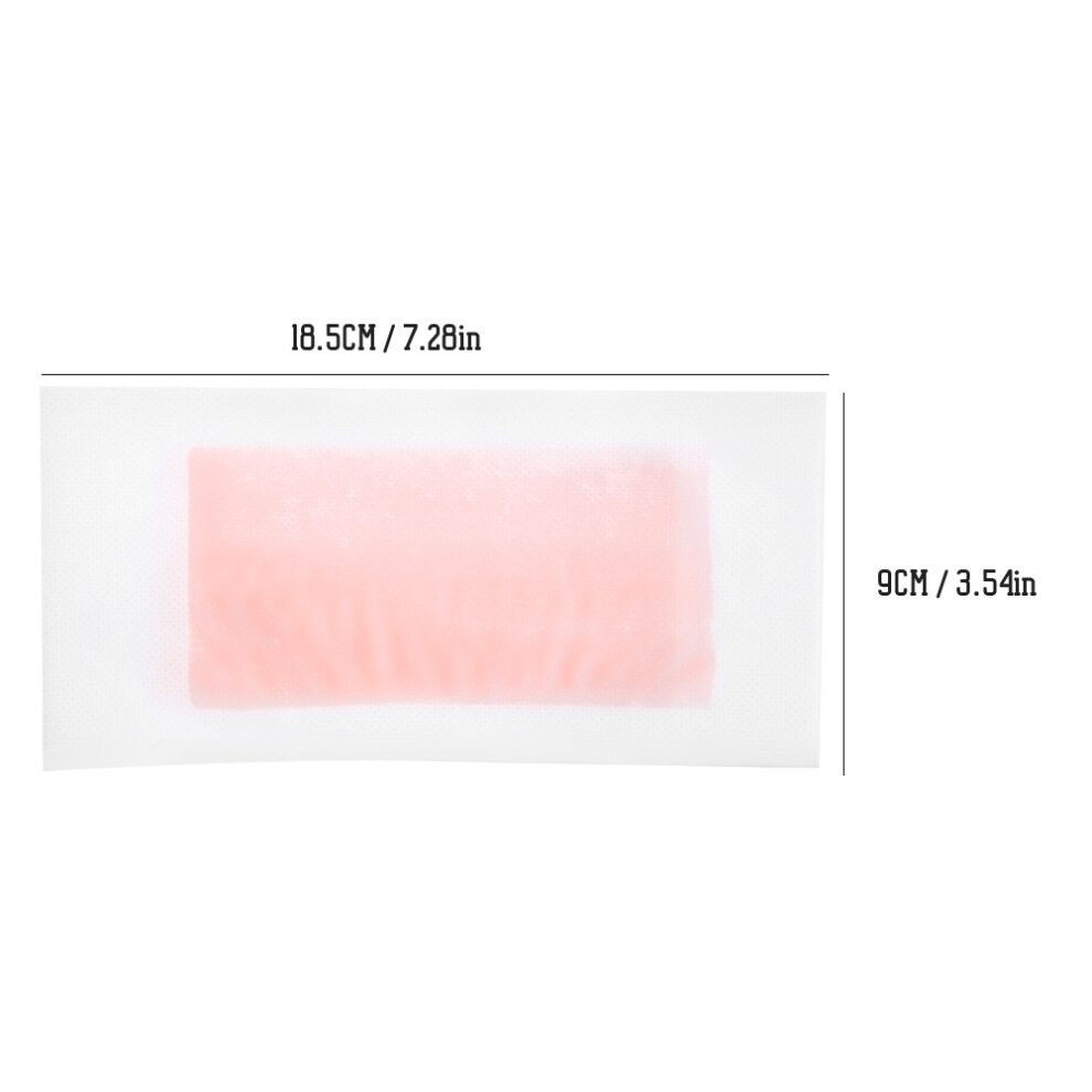 Pink Hair Removal Wax Strips 10-Pack For Legs & Face Easy Depilation