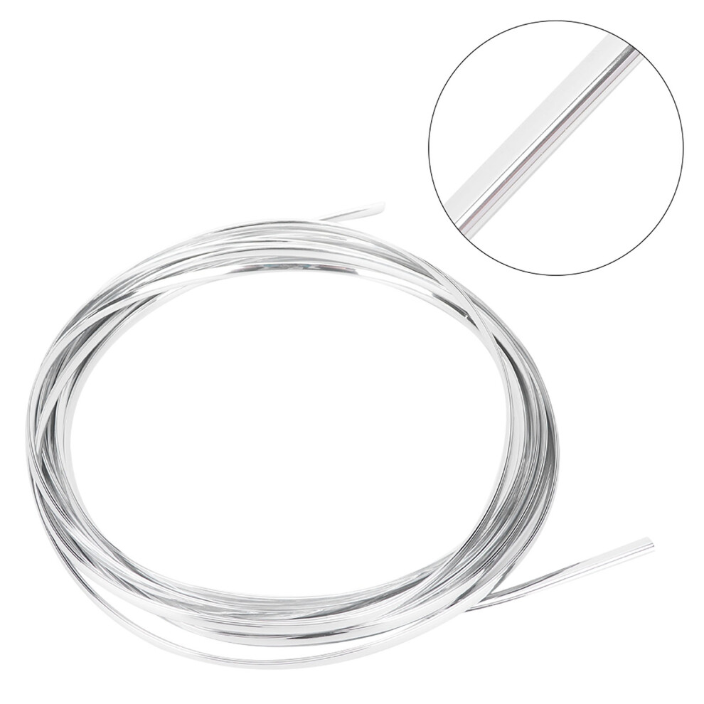 Protective 6M Chrome Trim Strip For Car Door And Boot Edge Safety 4921363200660