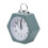 Grüner Silent Wake Wecker 13x13x6 cm 1x2A1.5V 5
