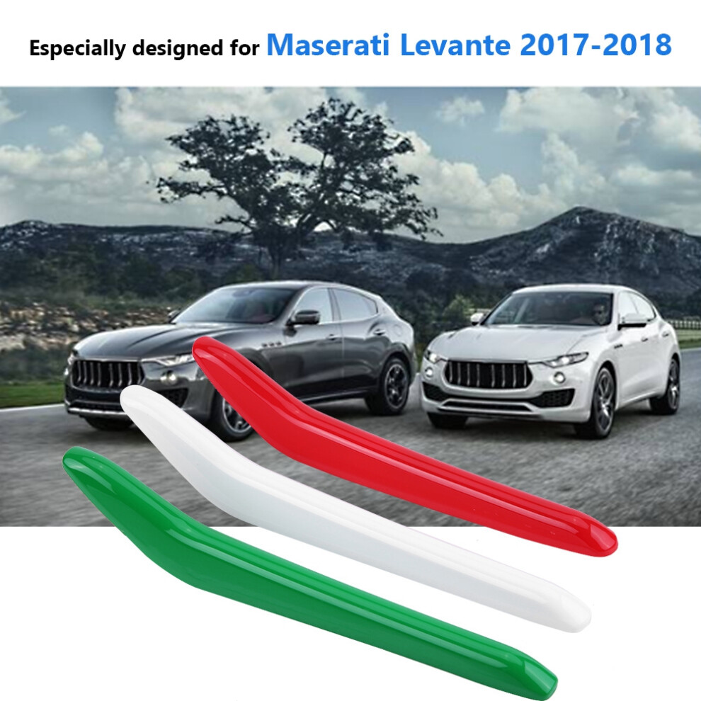 Front Grill Trim Strips For Maserati Levante Glossy Car Decoration Au 7891363206993