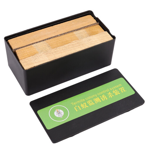 Weiße PP-Termitenfalle-Box 16,58,56,5 cm, 505 g 1