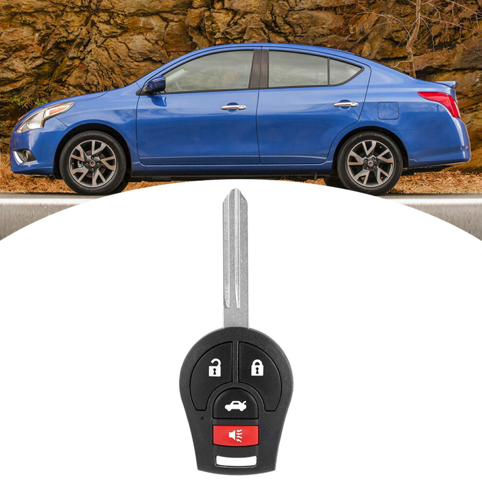 Nissan Vers Smart Key Fob: 4 Buttons 46 Chip Durable Abs 9451363206676