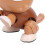 Multi-Functional Brown Voice Control Robot Dog Toy with Singing & Light Effects 7