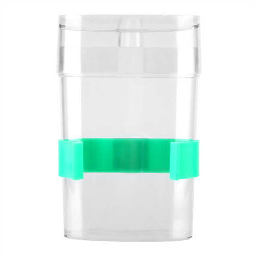 Secure Snap-On Automatic Water Feeder for Budgies and Parrots