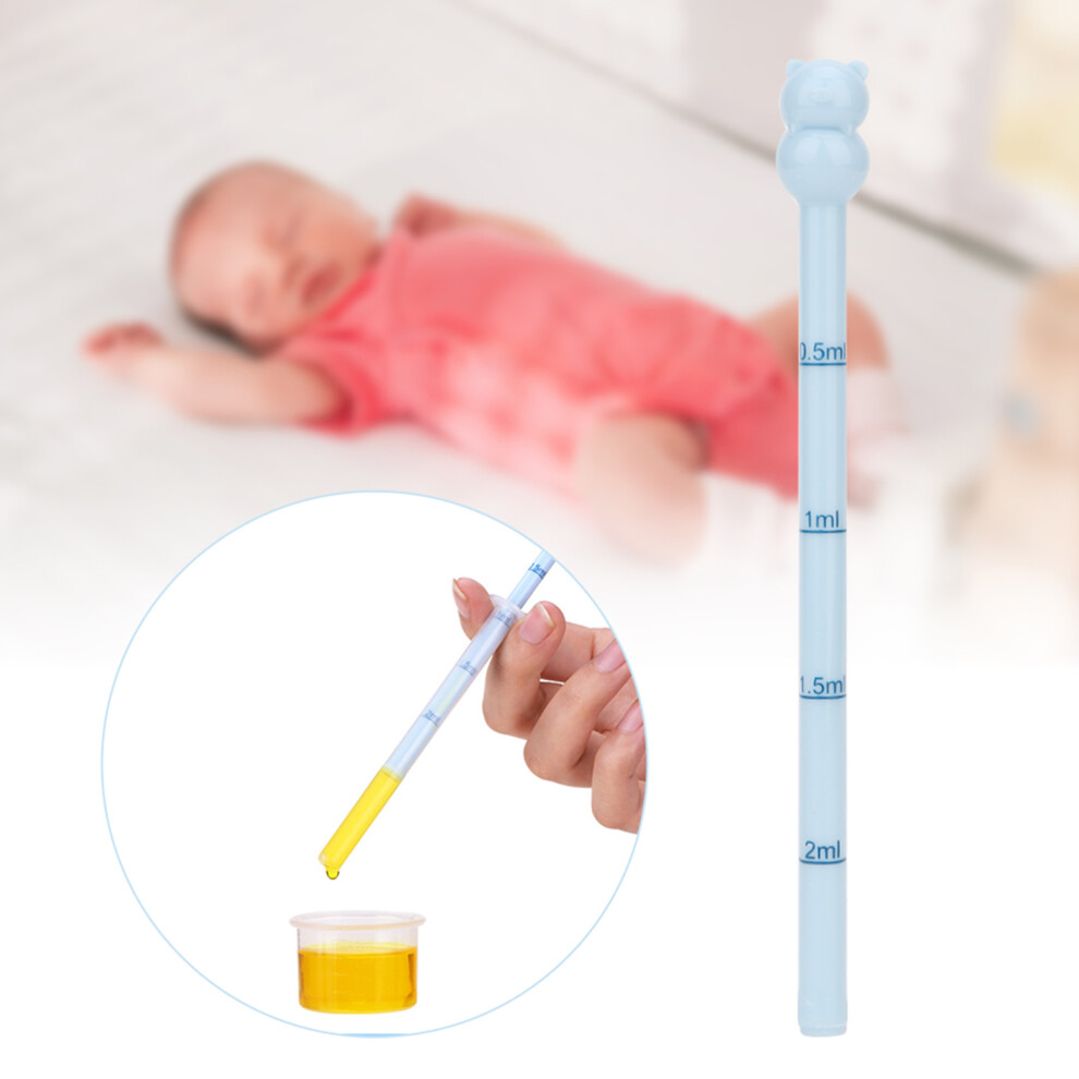 Baby Medicine Dispenser With Precise Calibration For Easy Dosing Blue