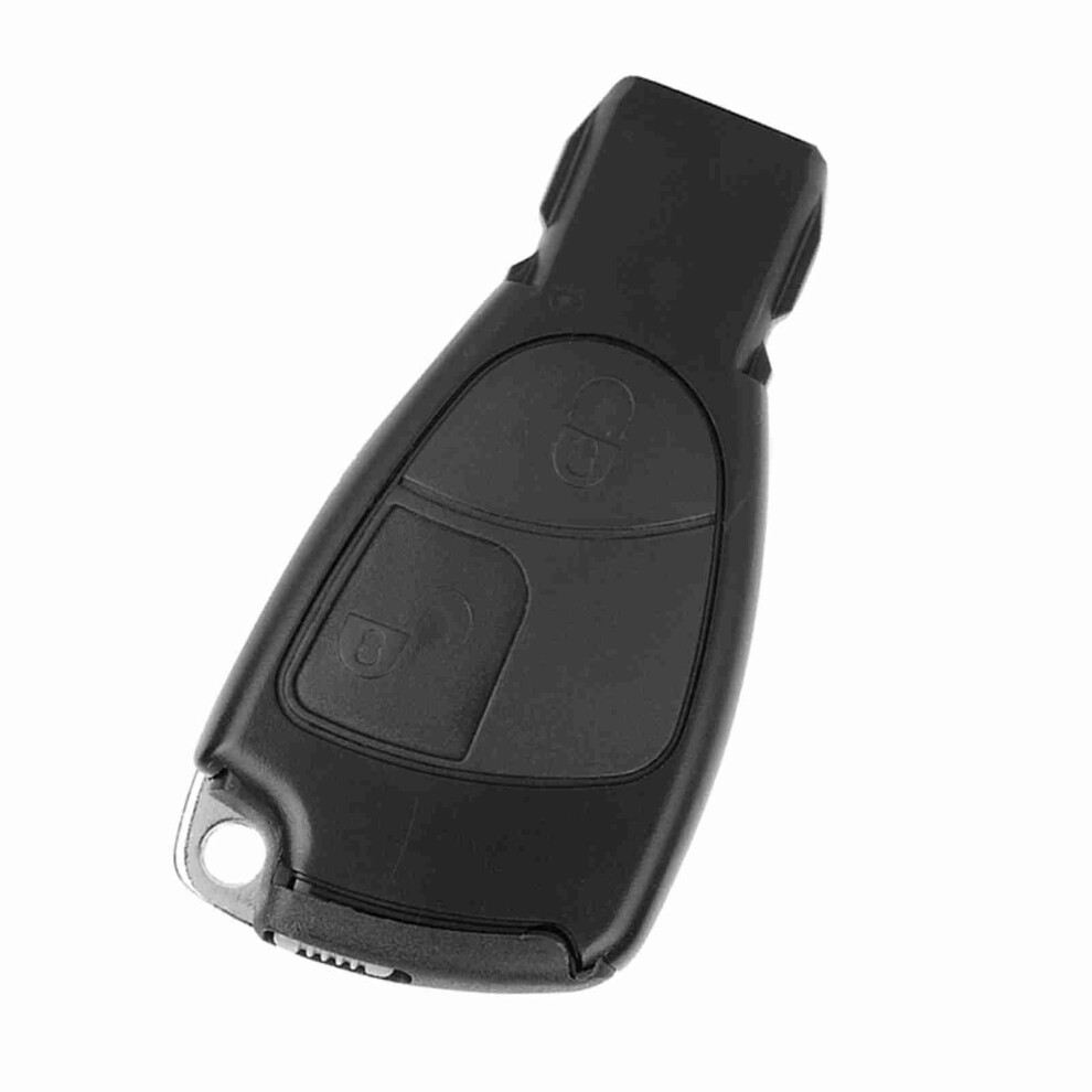 2-Button Mercedes Benz Car Remote Key Shell Abs Replacement Case Black 7901363206661