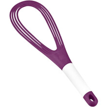 Vielseitiger, drehbarer Schneebesen mit zwei Verwendungsmöglichkeiten, ideal zum Pürieren und Mixen, leicht zu reinigen, spülmaschinenfest,