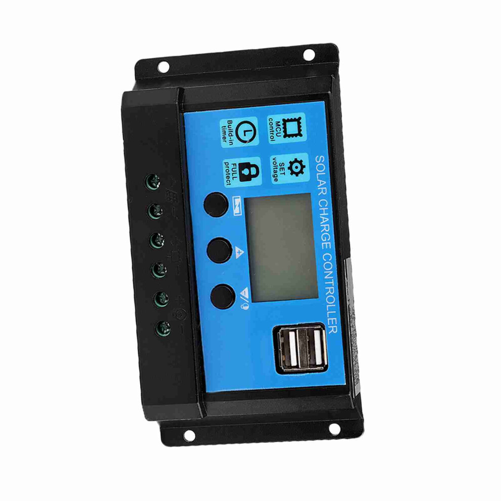 40A 12V/24V Solar Pwm Charge Controller With Lcd Display And Usb Output 3021363211114