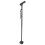 Multifunctional Elderly Aluminum Walking Stick with Light & Adjustable Height 3