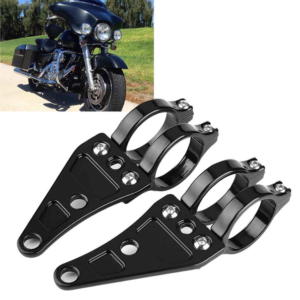 Bike Headlamp Clamp Bracket 38-41Mm Fork Mount For Motorcycle Headlight 9321363211614