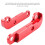 Aluminium Red Steering Angle Adapter – E36 Drift Lock Kit (+25%) 6