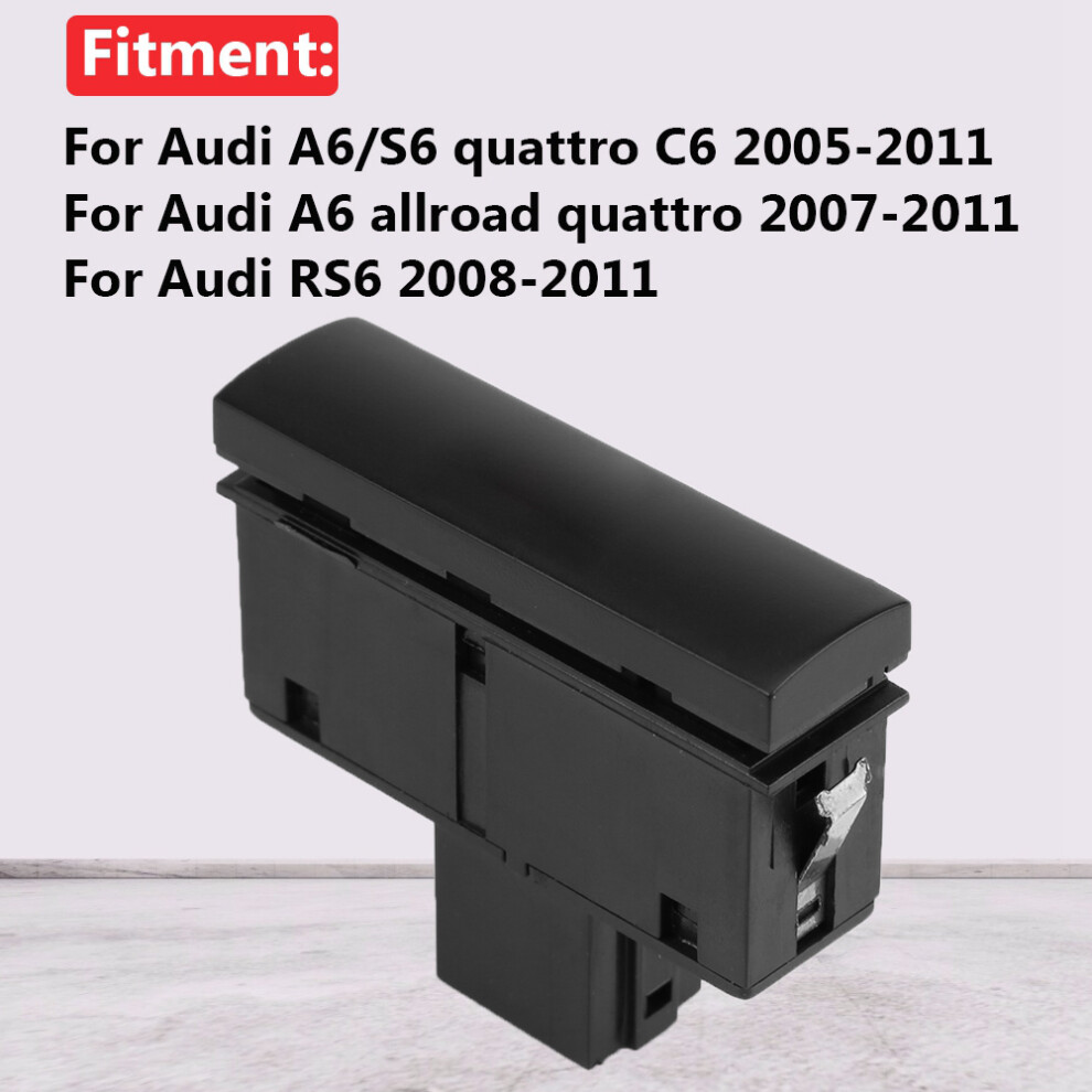 Car Hazard Warning Switch For Audi A6/S6 Rs6 4F0 941 509 Black 8451363215501