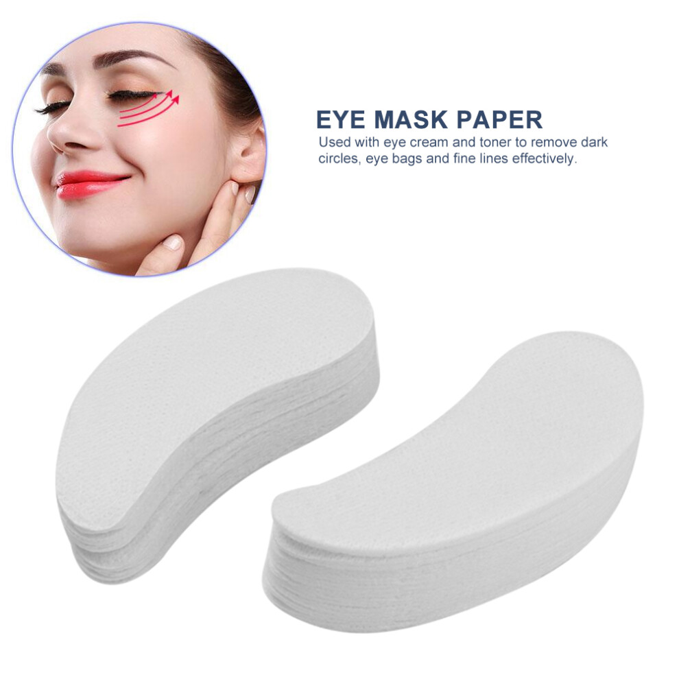 Dark 160Pcs Ultrathin Cotton Eye Mask Sheets For Circle Removal