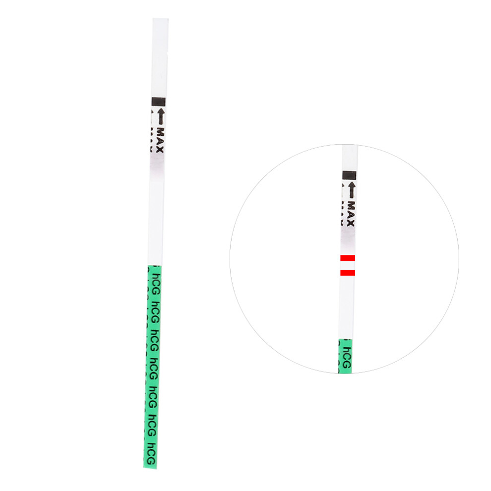 10 Pieces Pregnancy Test Strips HCG Urine Early Detection Household Kit