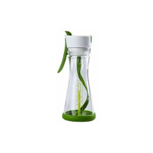 Bottiglia per miscelare con condimento per insalata ricaricabile, miscelatore per condimento per insalata con spruzzatore di olio a nebulizzazione