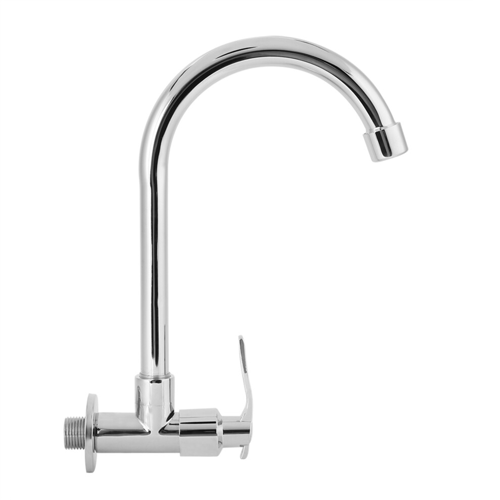 Wall Mounted Single Cold Kitchen Tap G1/2In Robust Construction No Hose 7641363218430