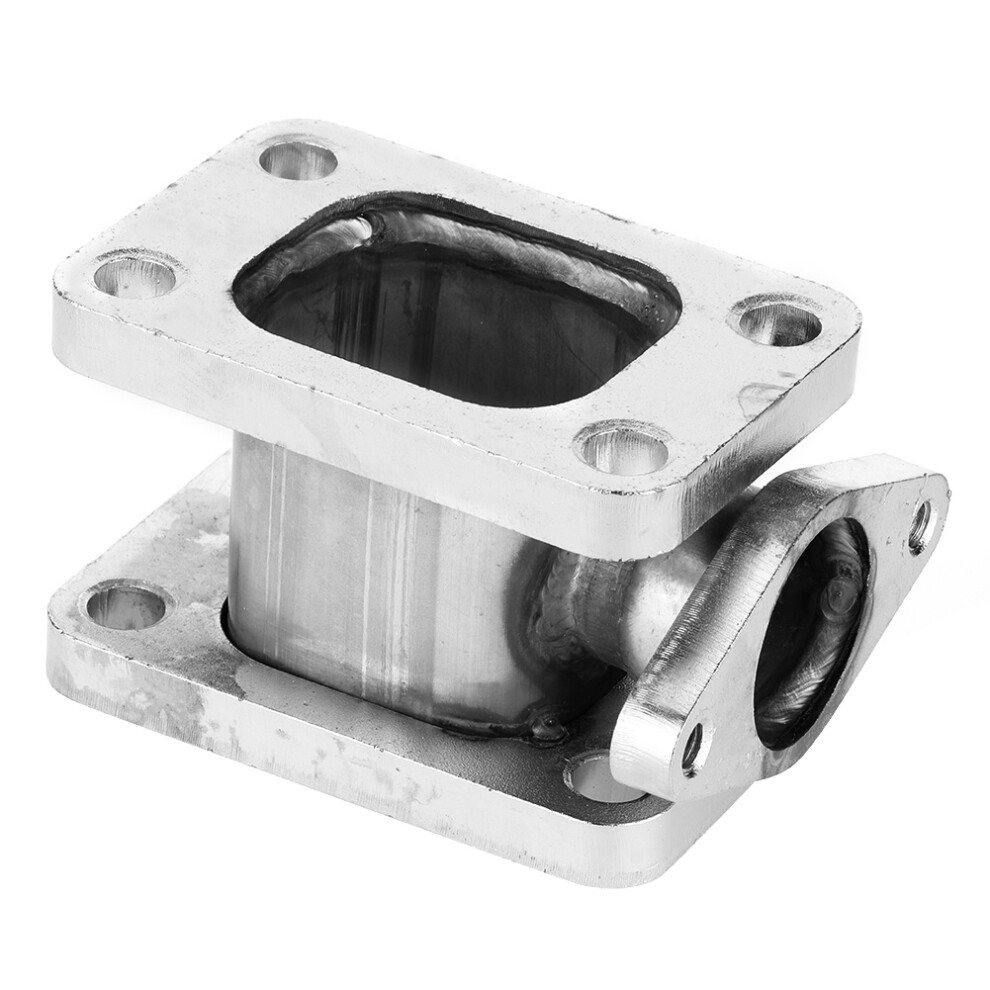 T3-T3 Stainless Steel Turbo Manifold Adapter 38Mm Wastegate Flange 8231363217589