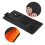 Universal Leather Car Sun Visor Organizer Holder Black 29*15cm 7