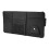 Universal Leather Car Sun Visor Organizer Holder Black 29*15cm 4