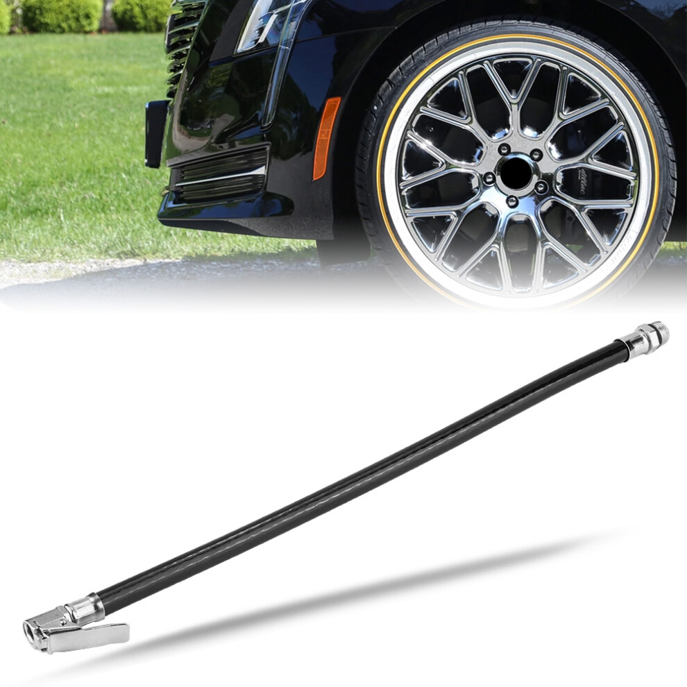 Auto Tire Gauge With Air Inflatable Hose And Nozzle Accurate Digital Reading 4051363212094