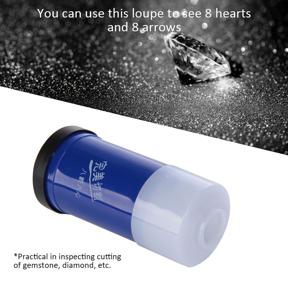 Lightweight Loupe Magnifier for Gemstone Inspection with Sturdy Base