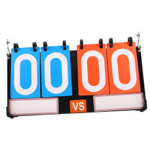 Portable Flip Scoreboard Multi Game Scorekeeper For Indoor Tabletop Basketball Billiards Table Tennis Volleyball Durable