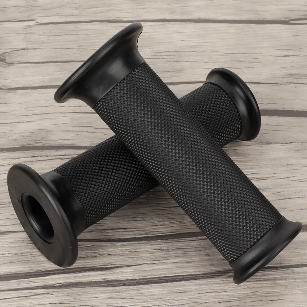 Universal Rubber Anti Skid Motorcycle Handlebar Grips 22Mm/24Mm Black 6921363215822