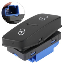 Door Lock Unlock Switch Control Button for SHARAN 1K0962125B Black
