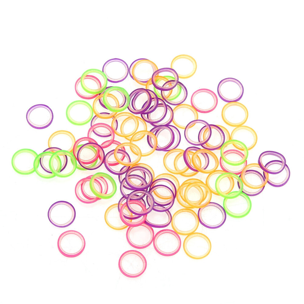 100Pcs Dental Elastic Orthodontic Rubber Bands 3.5oz, 6.35mm