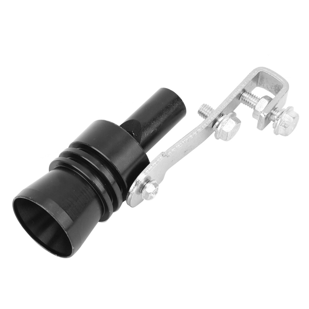 Car Exhaust Tail Pipe - Aluminium Alloy Turbo Sound Whistle Tc Xl Black 6921363214368