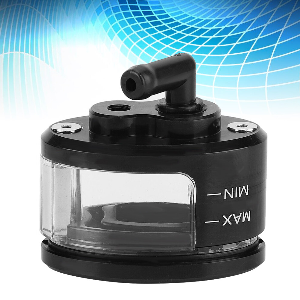 Motorcycle Front Brake Clutch Master Cylinder Fluid Reservoir Tank, Black 4181363214559