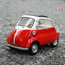 (Rot) 1:18 Isetta Diecast Modellauto & Spielzeugfahrzeug-Sammlung Auto Spielzeug Jungen Geburtstagsgeschenk|Diecasts