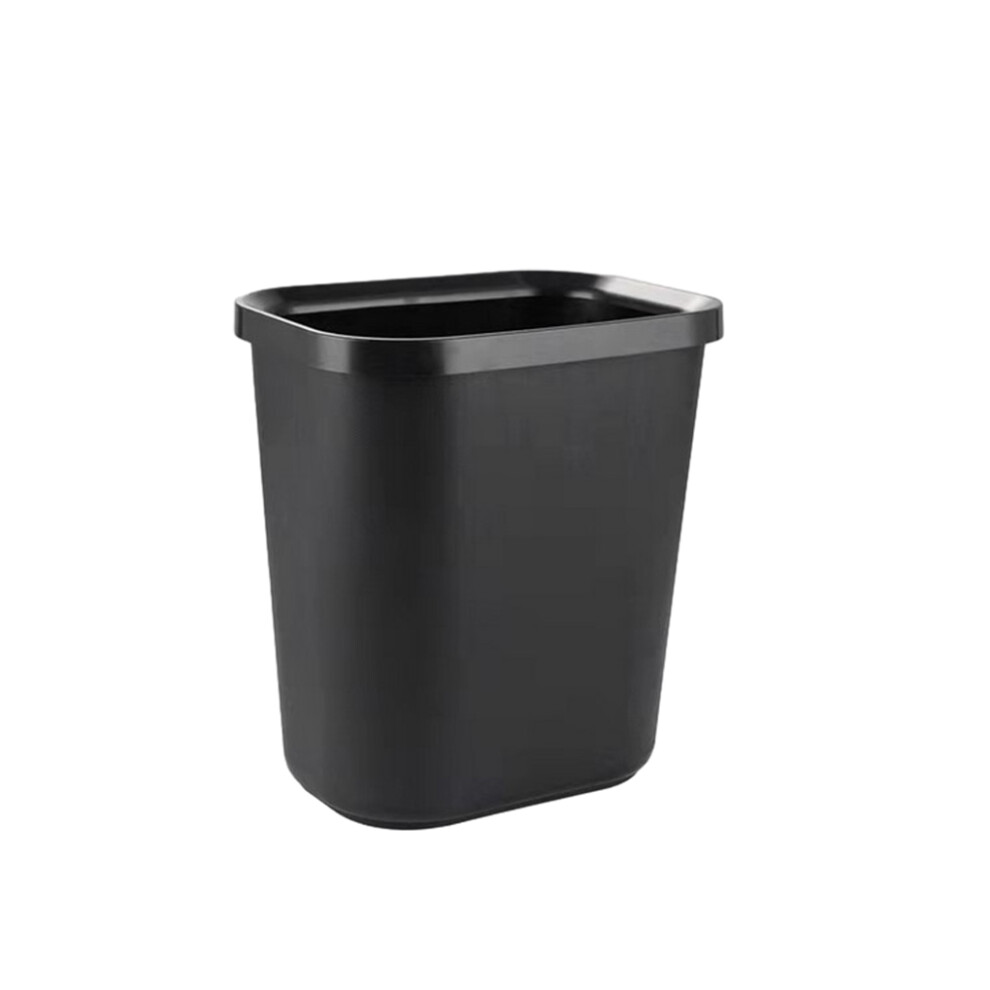 (Black, 8LRing) Office Durability Garbage Bin Hotel Wide Application Hygiene Neat Look-image-OPC-PN5WD5W-NEW