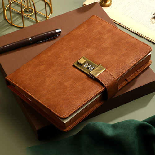 Vintage-Notizbuch im A5-Stil, Tagebuch mit 2