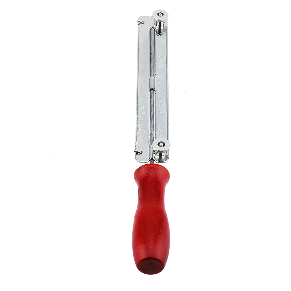 Chainsaw Sharpening File with Hardwood Handle 4mm Durable Filing Kit for Saws
