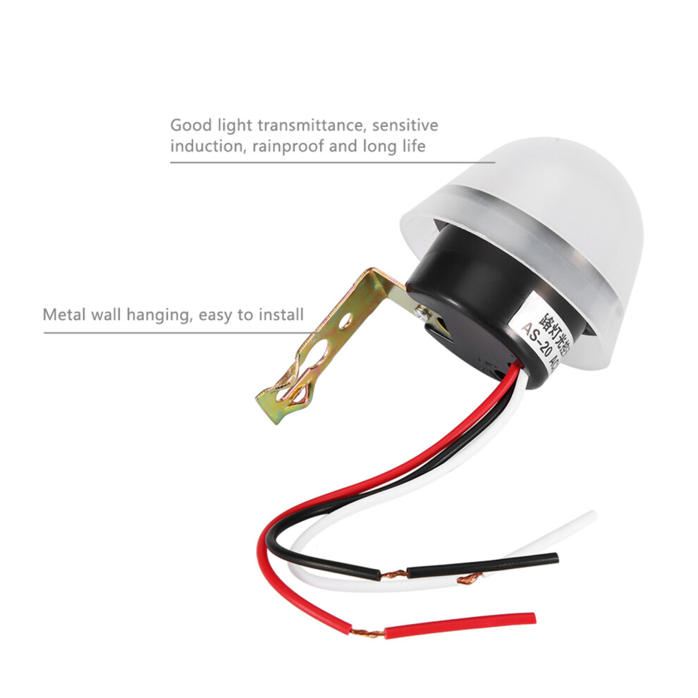 Dc Ac 12V Photocell Street Light Switch 10A Auto On Off Sensor 3671363219124