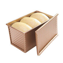 Artisan Baking Ally, forma do pieczenia chleba Pullman ze stali węglowej do pieczenia z powłoką zapobiegającą przywieraniu, jednolitość i