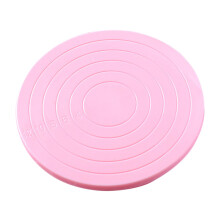 Il sogno di ogni decoratore: mini supporto girevole per torte, ideale per decorazioni artistiche a 360 gradi. La base antiscivolo garantisce una